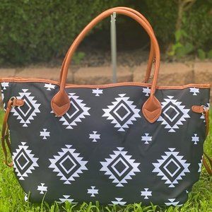 Women Aztec Tote Purse bag